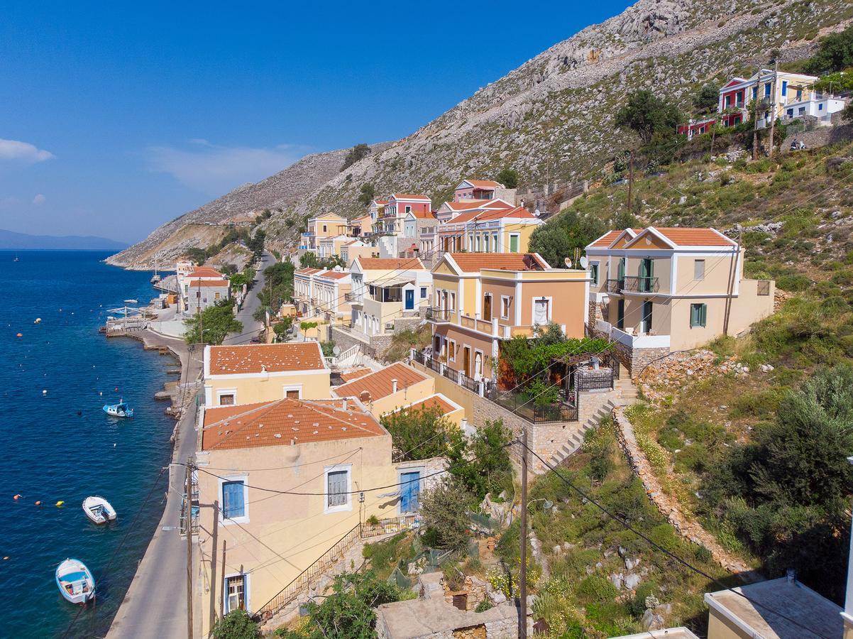 Villa Blue Wave Astradeni House Symi Exterior foto